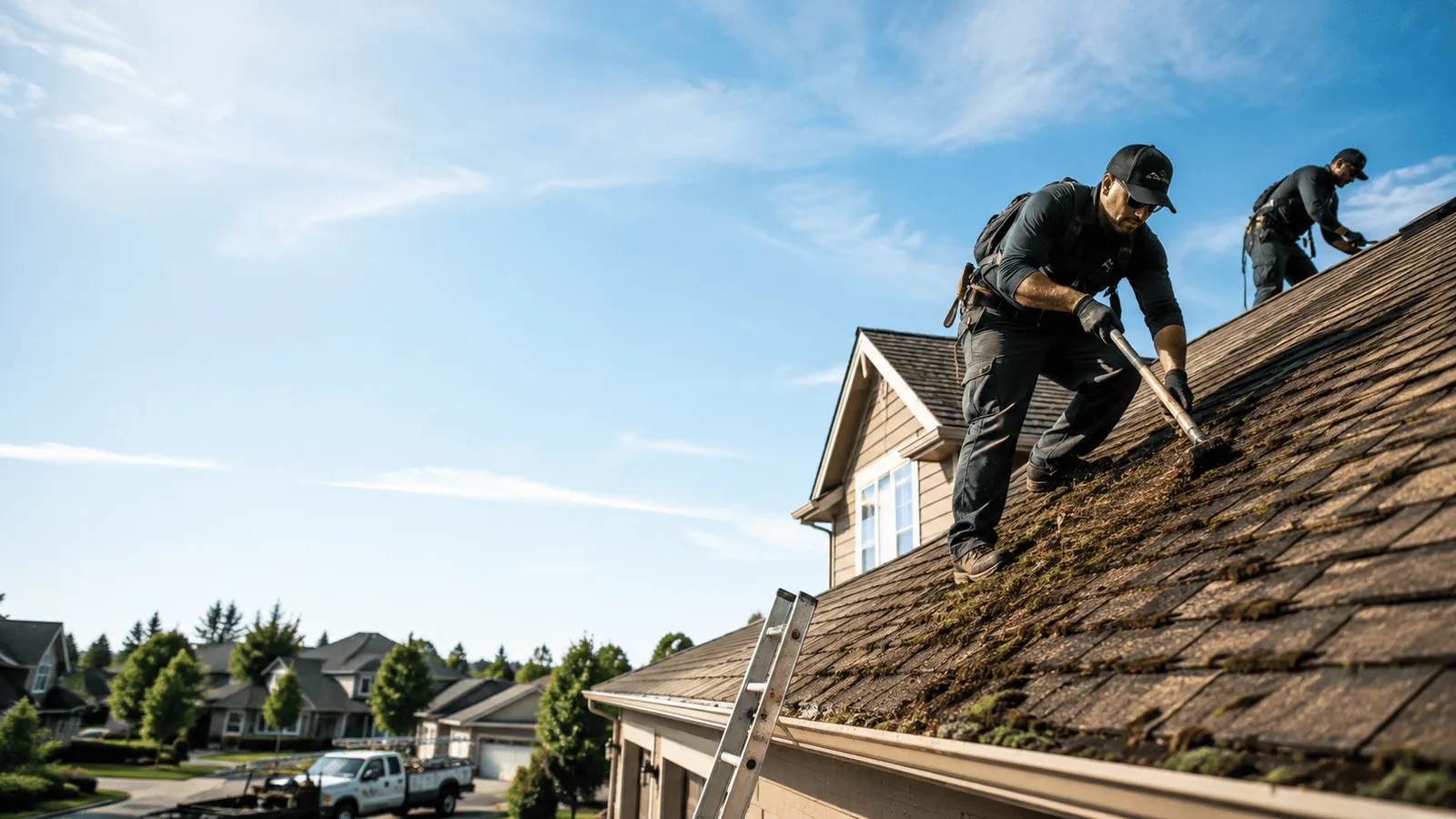 Roof Moss Removal in Gainesville, TX near me